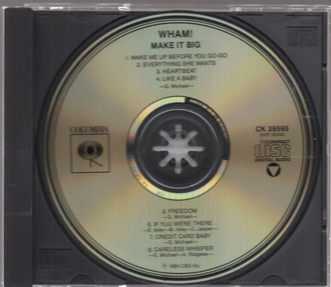 Wham! - Make It Big CD