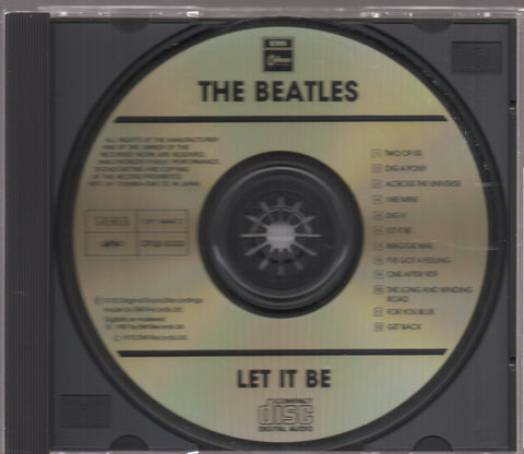 The Beatles - Let It Be CD