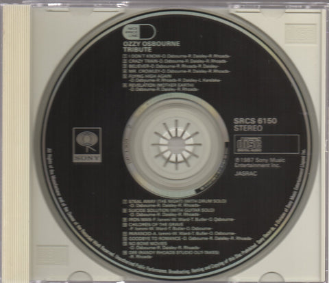 Ozzy Osbourne - Randy Rhoads Tribute CD