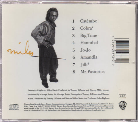 Miles Davis - Amandla CD