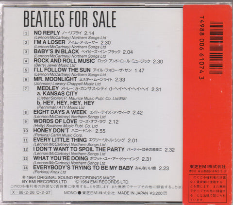 The Beatles - Beatles For Sale CD