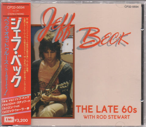 Jeff Beck - The Late 60s With Rod Stewart CD