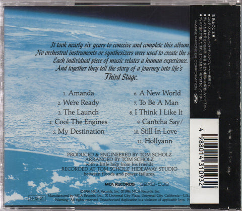 Boston - Third Stage CD