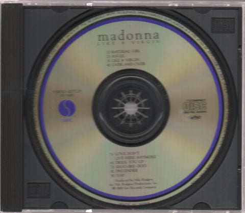 Madonna - Like A Virgin CD