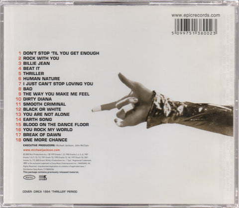 Michael Jackson - Number Ones CD