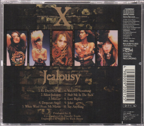X Japan - Jealousy CD