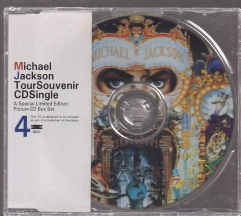 Michael Jackson - Tour Souvenir CD Single Boxset