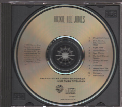 Rickie Lee Jones - Self Titled CD