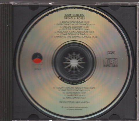 Judy Collins - Bread & Roses CD