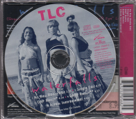 TLC - Waterfalls Single CD