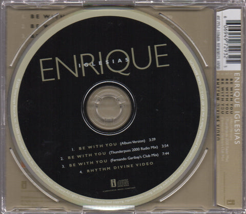 Enrique Iglesias - Be With You Single CD