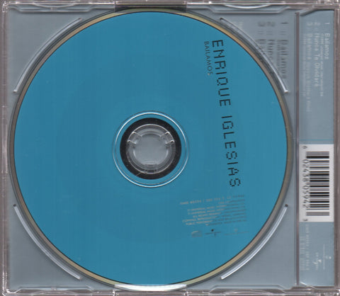 Enrique Iglesias - Bailamos Single CD