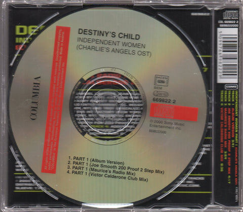 Destiny's Child - Independent Women Part I Single CD