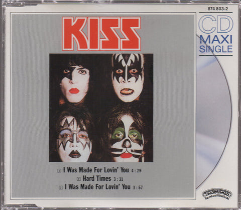 KISS - I Was Made For Lovin' You Single CD