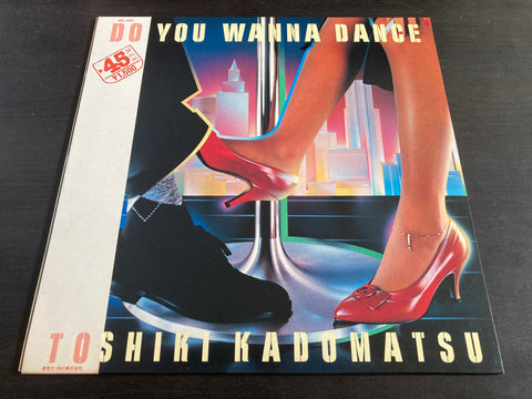 Toshiki Kadomatsu / 角松敏生 - Do You Wanna Dance LP