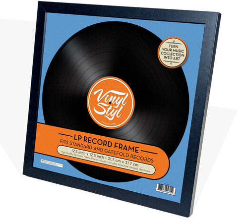 Vinyl Styl® 12 Inch Vinyl Record Display Frame - Wall Hanging (Black)