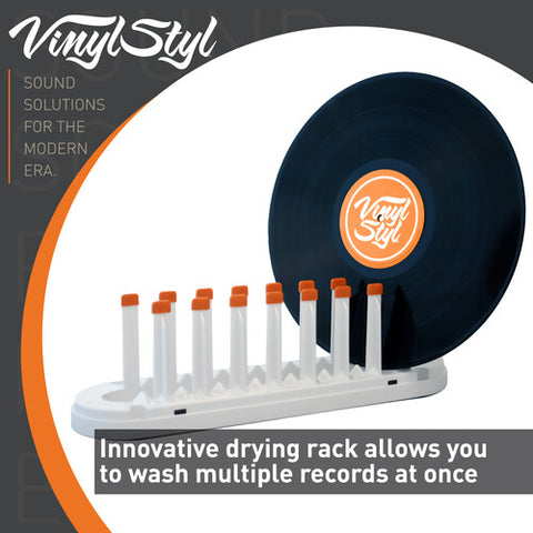 Vinyl Styl® Deep Groove Record Washer System - For 7/10/12 Inch (White)