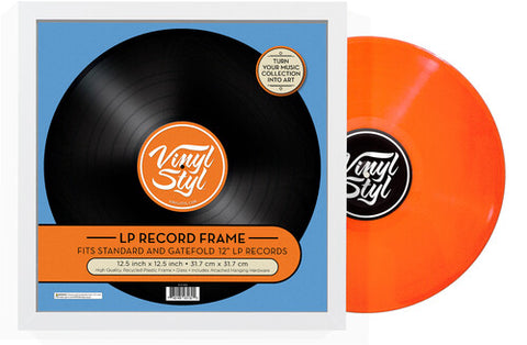 Vinyl Styl® 12 Inch Vinyl Record Display Frame - Wall Hanging (White)