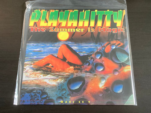 Playahitty - The Summer Is Magic 12inch Single 45rpm VINYL