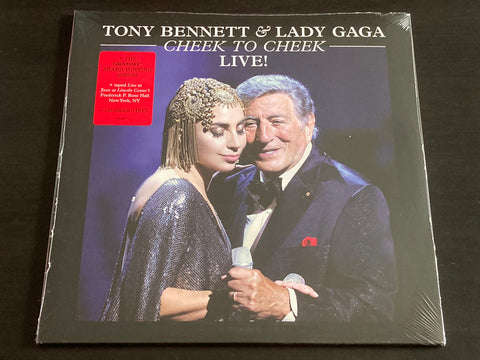 Tony Bennett & Lady Gaga - Cheek To Cheek Live! 2LP VINYL