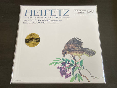 Jascha Heifetz - The Lark LP VINYL