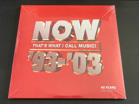 Various - Now That's What I Call 40 Years: Volume 2 1993-2003 3LP VINYL