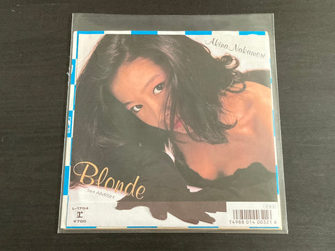 Akina Nakamori / 中森明菜 - Blonde 7inch Single VINYL