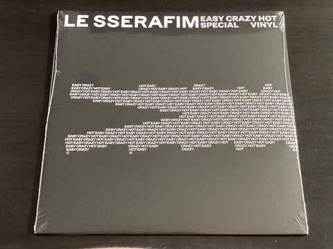 Le Sserafim - Easy-Crazy-Hot LP VINYL