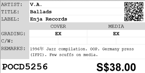 [Pre-owned] V.A. - Ballads CD