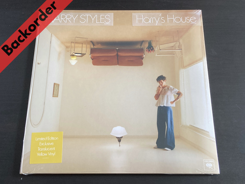 Harry Styles - Harry's House LP 33⅓rpm (Limited Translucent Yellow Vinyl) [Backorder LP]
