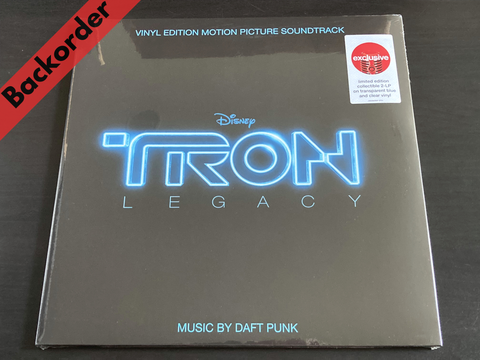 OST - Tron: Legacy 2LP 33⅓rpm (Transparent Blue & Clear Vinyl) [Backorder LP]