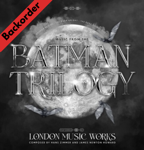 London Music Works - Music From The Batman Trilogy LP 33⅓rpm [Backorder LP]