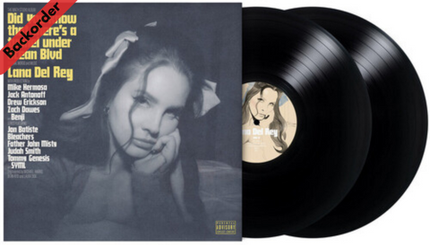 Lana Del Rey - Did You Know That There's A Tunnel Under Ocean Blvd 2LP 33⅓rpm [Backorder LP]