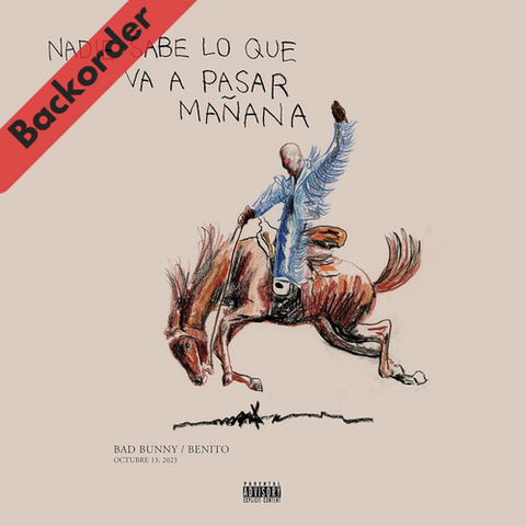 Bad Bunny - Nadie Sabe Lo Que Va A Pasar Manana 2LP 33⅓rpm [Backorder LP]