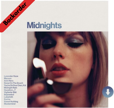 Taylor Swift - Midnights (Moonstone Blue Edition) [Backorder CD]