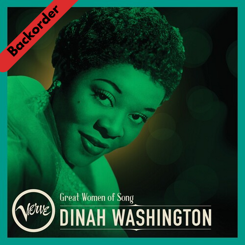 Dinah Washington - Great Women of Song LP 33⅓rpm [Backorder LP]