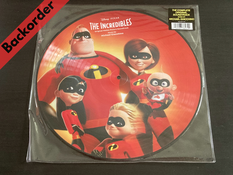 OST - The Incredibles LP 33⅓rpm [Backorder LP]