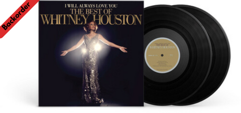 Whitney Houston - I Will Always Love You - The Best Of Whitney Houston 2LP 33⅓rpm [Backorder LP]