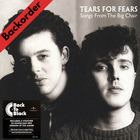 Tears For Fears - Songs From The Big Chair LP 33⅓rpm [Backorder LP]