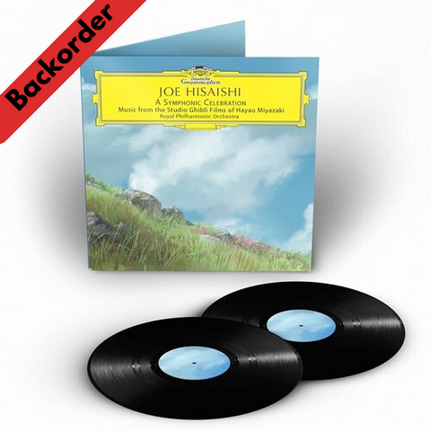 Joe Hisaishi / 譲 久石 - A Symphonic Celebration (Music From The Studio Ghibli Films Of Hayao Miyazaki) 2LP 33⅓rpm [Backorder LP]