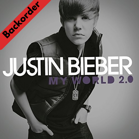 Justin Bieber - My World 2.0 LP 33⅓rpm [Backorder LP]