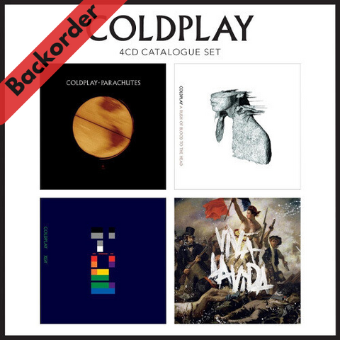 Coldplay - Catalogue Box Set 4CD [Backorder CD]