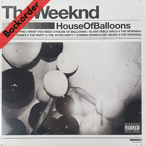 The Weeknd - House Of Balloons 2LP 33⅓rpm [Backorder LP]