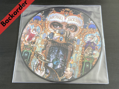 Michael Jackson - Dangerous 2LP 33⅓rpm (Picture Vinyl) [Backorder LP]