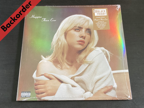 Billie Eilish - Happier Than Ever 2LP 33⅓rpm (RSD Black Friday) [Backorder LP]