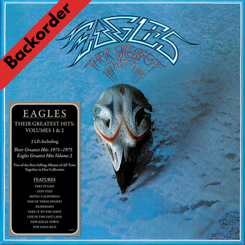 EAGLES - Their Greatest Hits Volumes 1 & 2 2LP 33⅓rpm [Backorder LP]