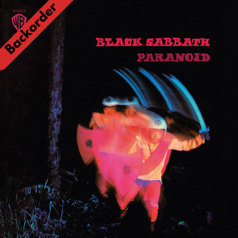 Black Sabbath - Paranoid LP 33⅓rpm [Backorder LP]