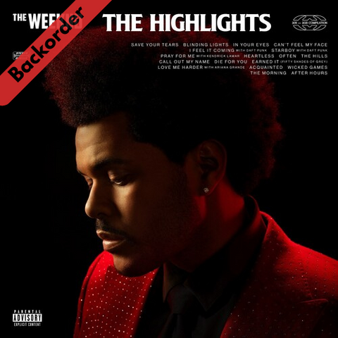 The Weeknd - The Highlights 2LP 33⅓rpm [Backorder LP]