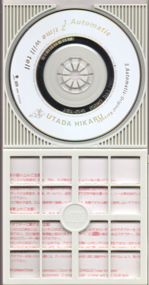 Utada Hikaru / 宇多田光 - Automatic / time will tell 3inch Single CD