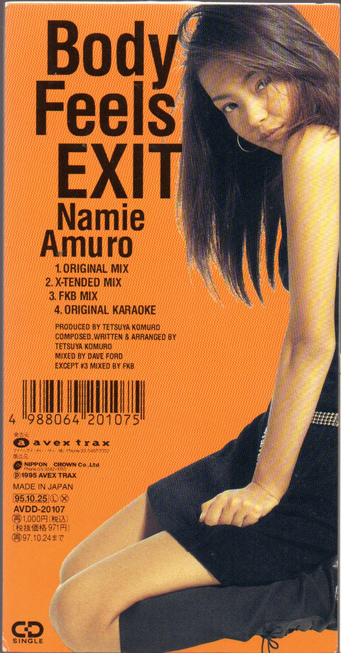 Namie Amuro / 安室奈美惠 - Body Feels Exit 3inch Single CD